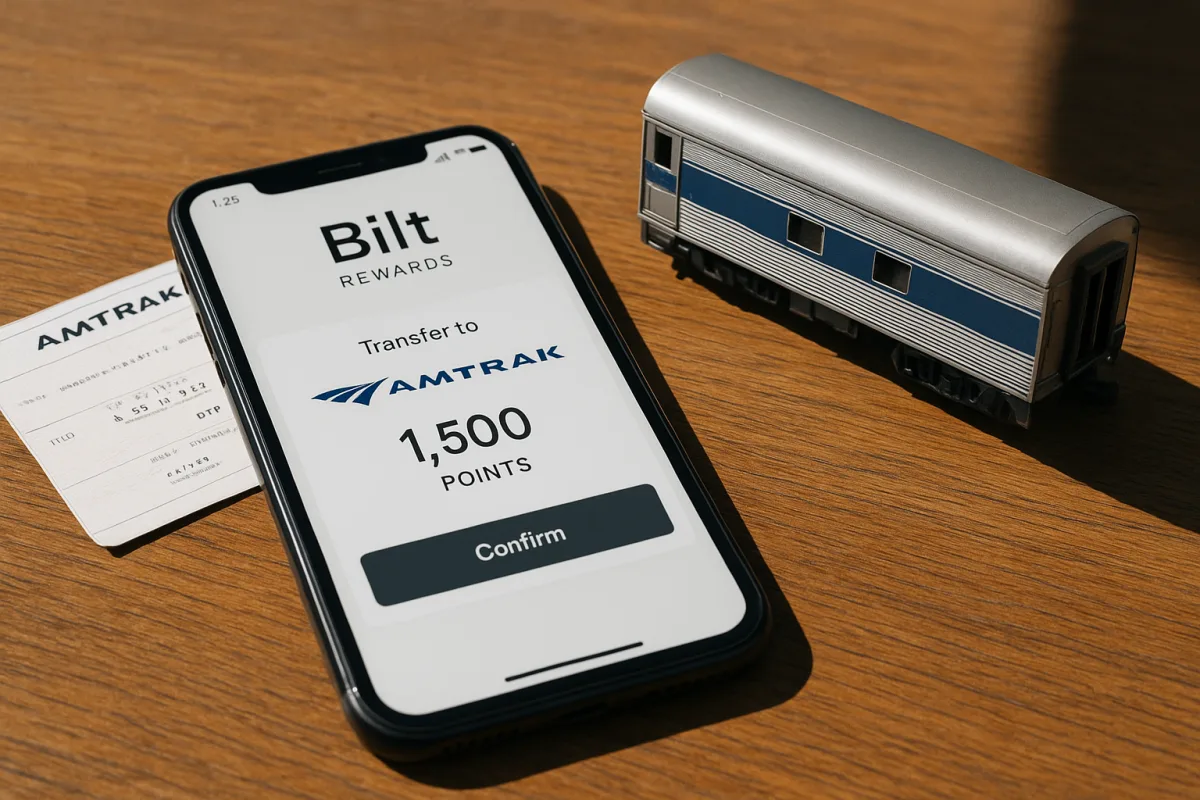 Bilt Points Amtrak Transfer: How to Redeem for Train Travel