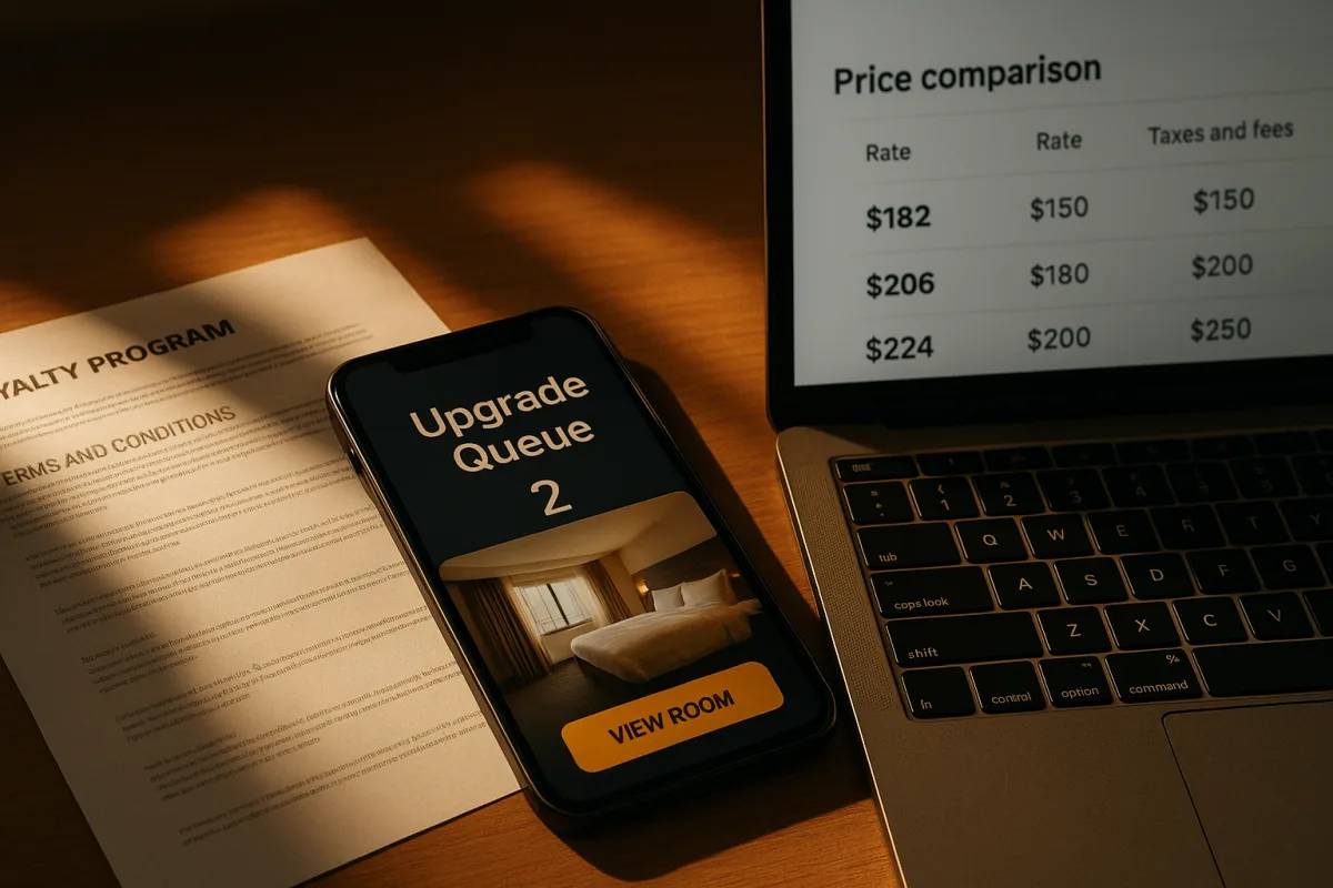 Hotel Booking and Upgrade Innovations